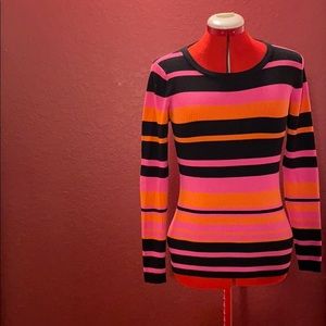Women’s Long Sleeve Striped Sweater